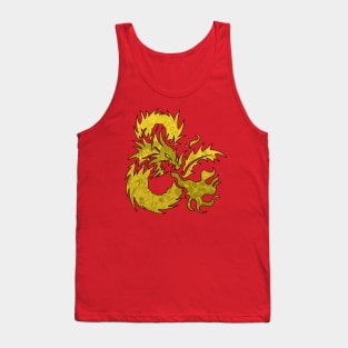 Golden Dragon Tank Top